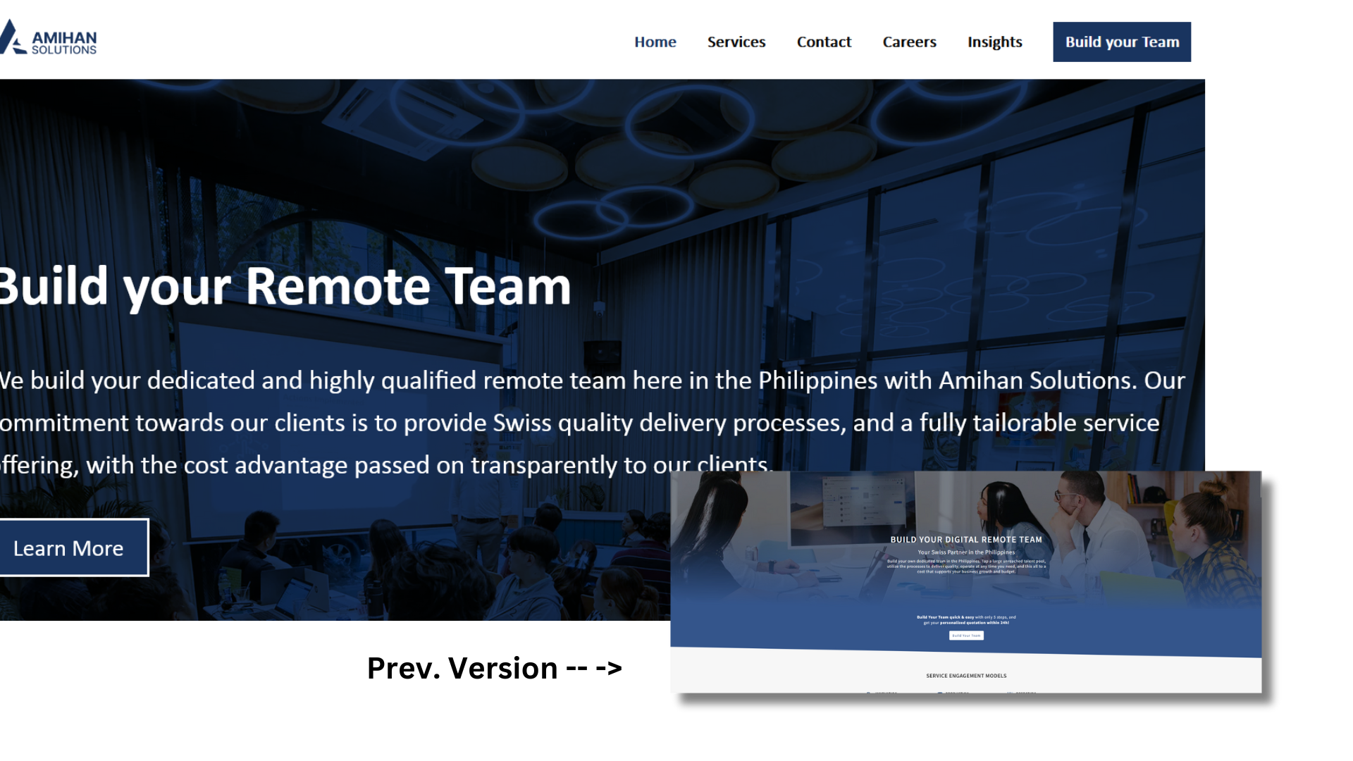 Amihan Website Revamp