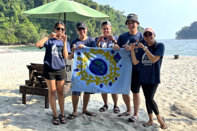 Flagmaking Activity in La Playa Caleta Bataan (1)