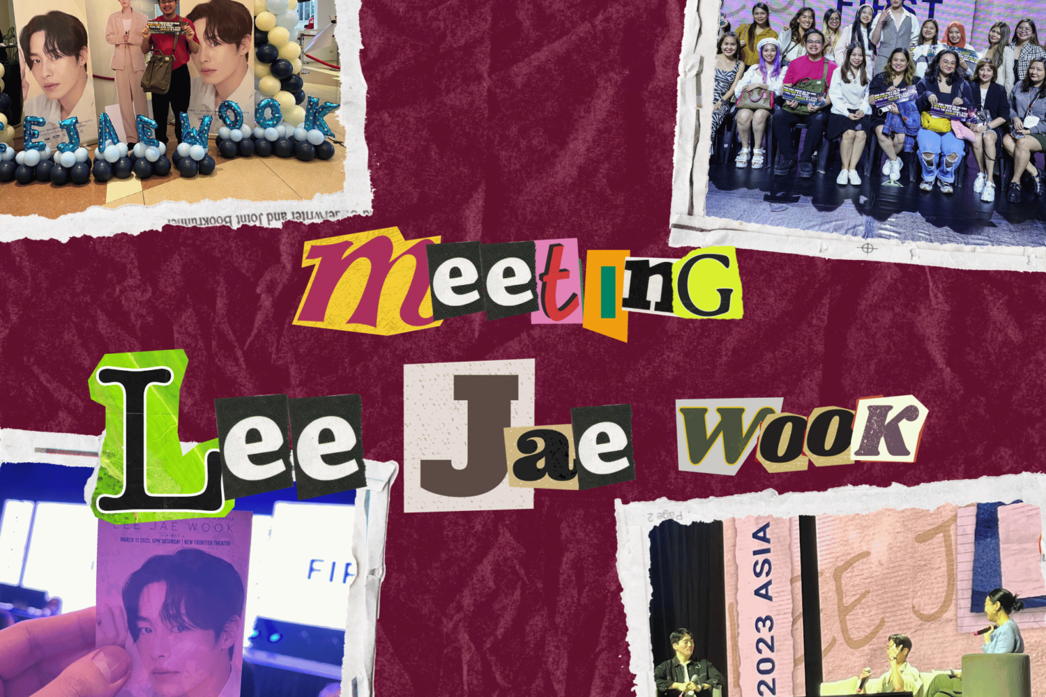 Meeting Lee Jae-wook in New Frontier Theater