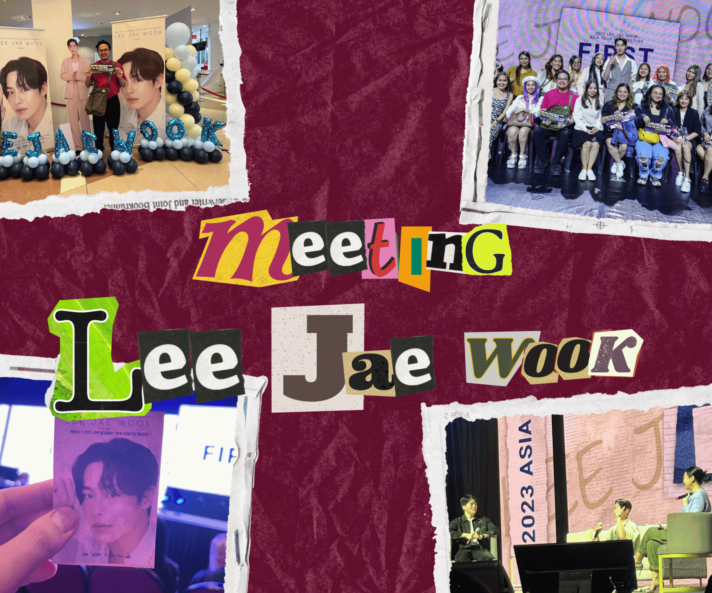 Meeting Lee Jae-wook in New Frontier Theater