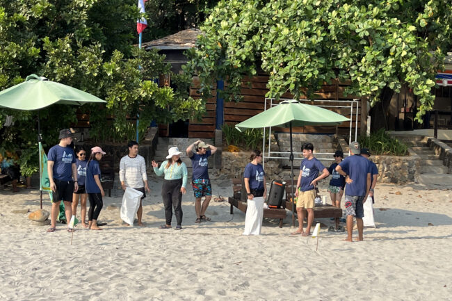 Sack Race in La Playa Caleta Bataan